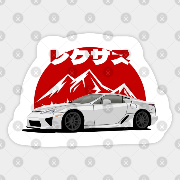 Lexus LFA Sticker by Rebellion Store